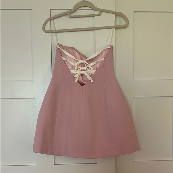 Meshki Pink Strapless Sundress for Weddings - Picture 5 of 5